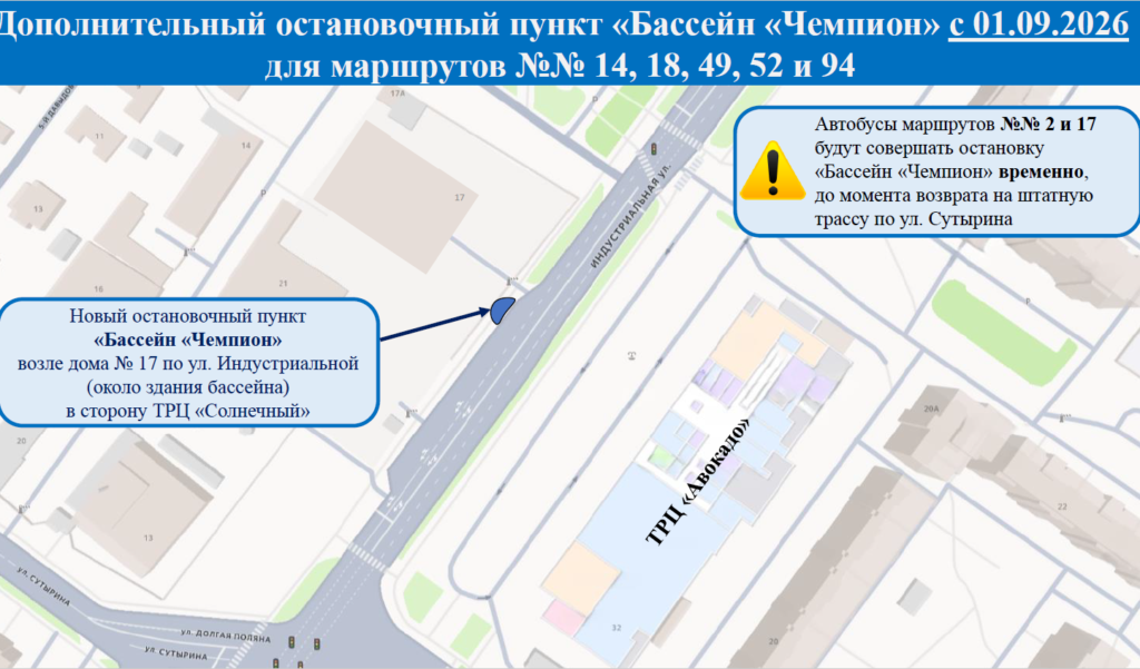 Новая Остановка Бассейн Чемпион
